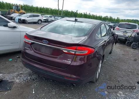 2018 Ford Fusion Hybrid Se из США, поврежденный, VIN 3FA6P0LU9JR153083